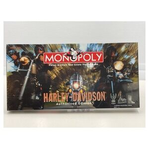 Monopoly Harley-Davidson Authorized Edition Board Game New Sealed 1997